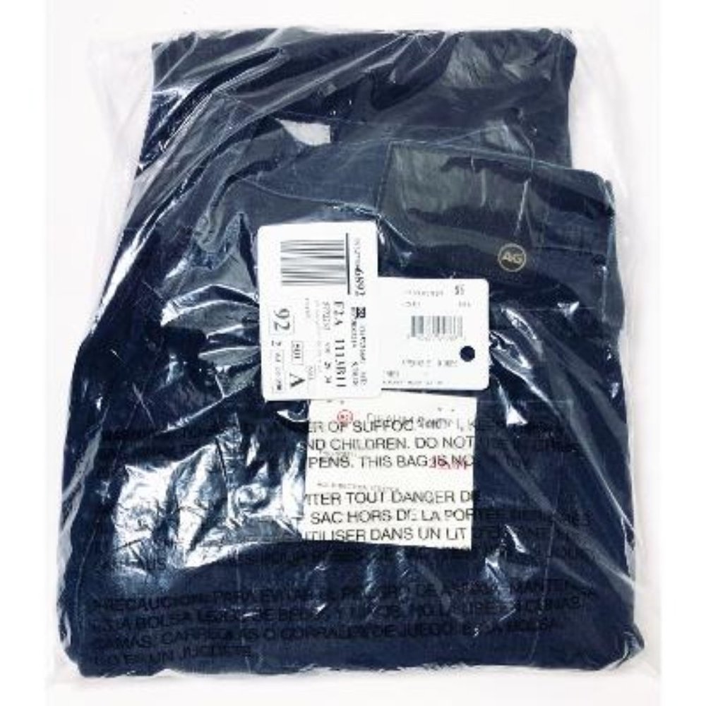 SOLD AG Everett Slim Mens Blue Straight Leg Jeans - Picture 6 of 9